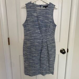 EUC - Banana Republic Sleeveless Tweed Sheath Dress, size 10